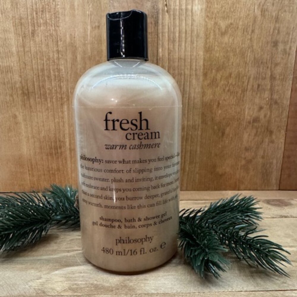 Philosophy 16 oz Fresh Cream Warm Cashmere- Shampoo, Bath & Shower Gel